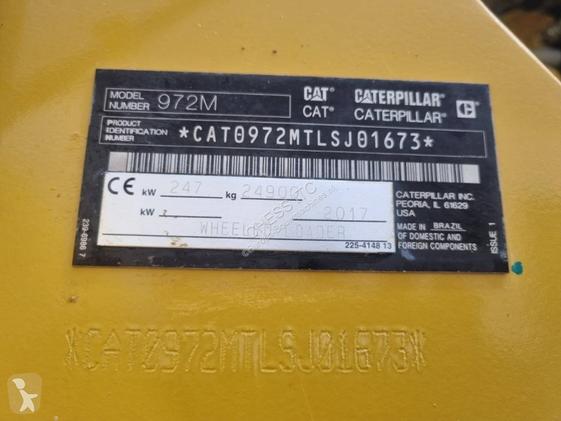 Shovel Caterpillar 972 M  --  LIKE NEW  --...