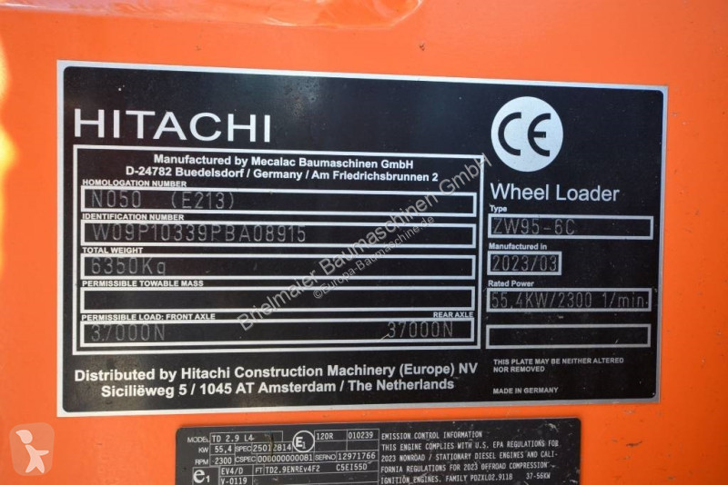 Shovel Hitachi 95-6 C