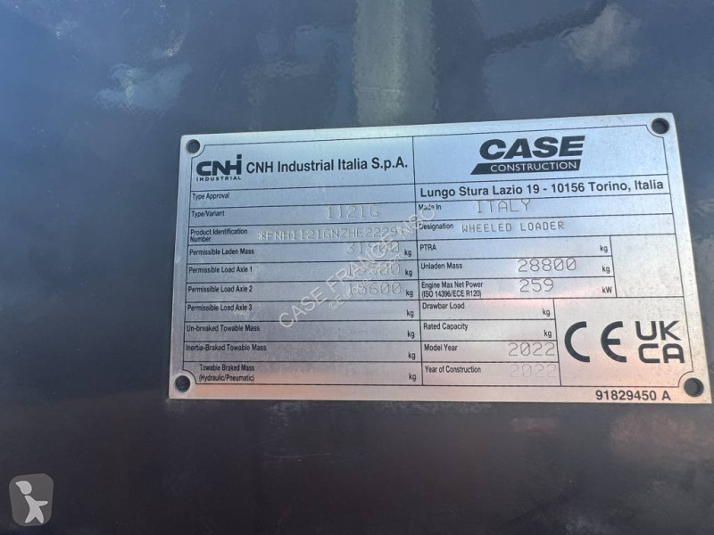 Chargeuse Case 1121 G