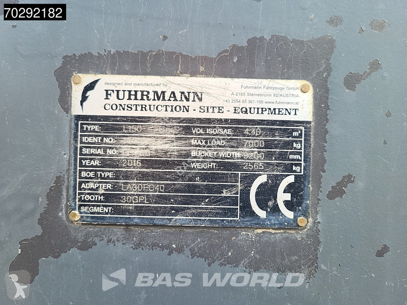 Læssemaskine Volvo L150 H L150H CDC - GERMAN...