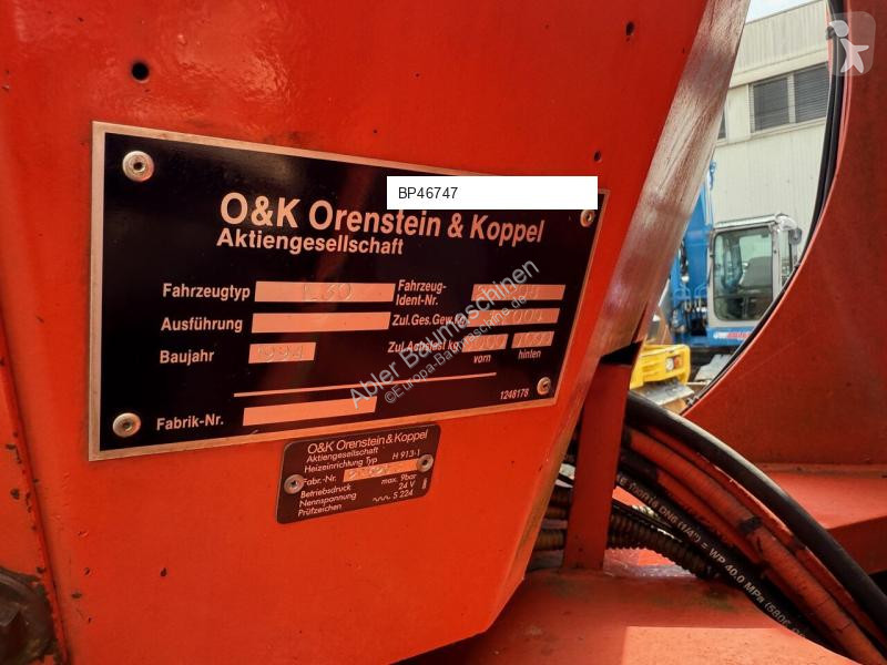 Incarcator O&K L30 Radlader Waage...