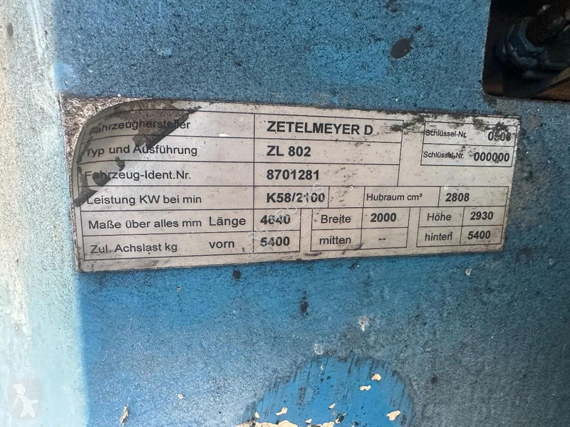Nakladač Zettelmeyer 9224 HOURS