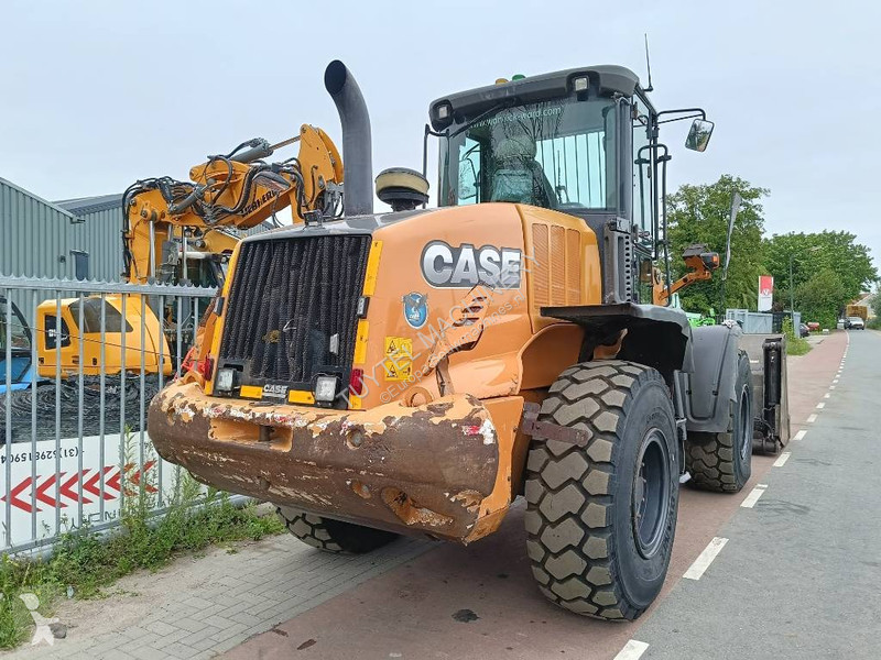 Læssemaskine Case shovel wiellader loader airco