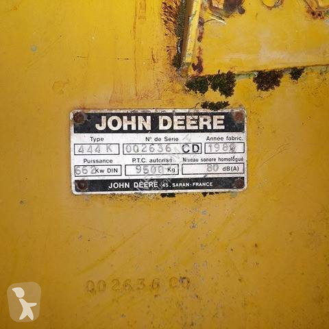 Læssemaskine John Deere JD 444