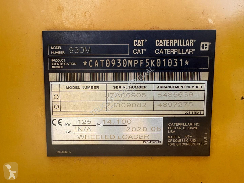 Lastare Caterpillar M + 8,268 HOURS + CE +...
