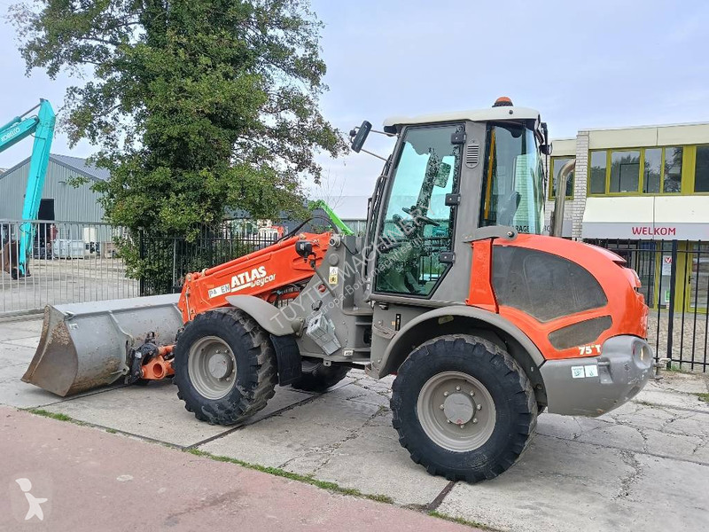 Lastare Atlas 75 E T telescopic mast wiellader...