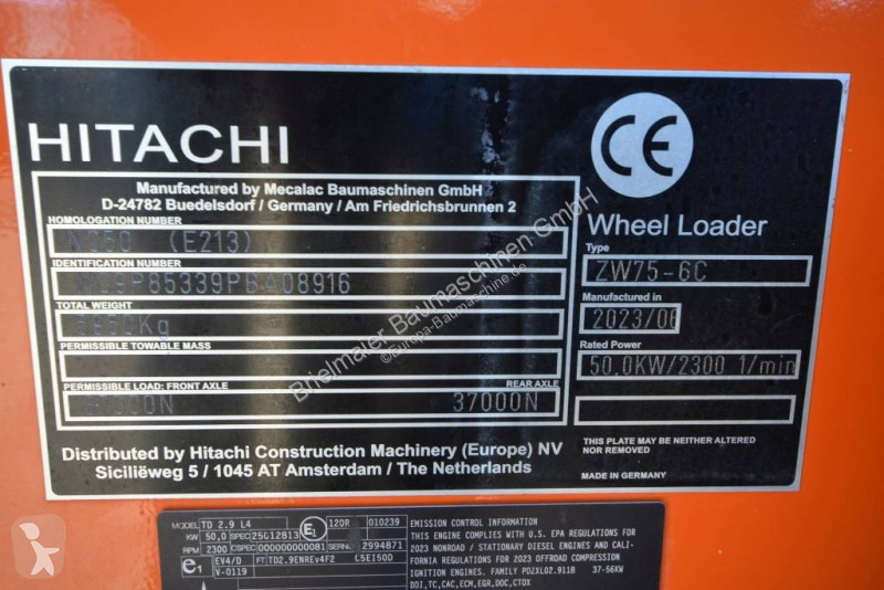 Lastare Hitachi 756 C
