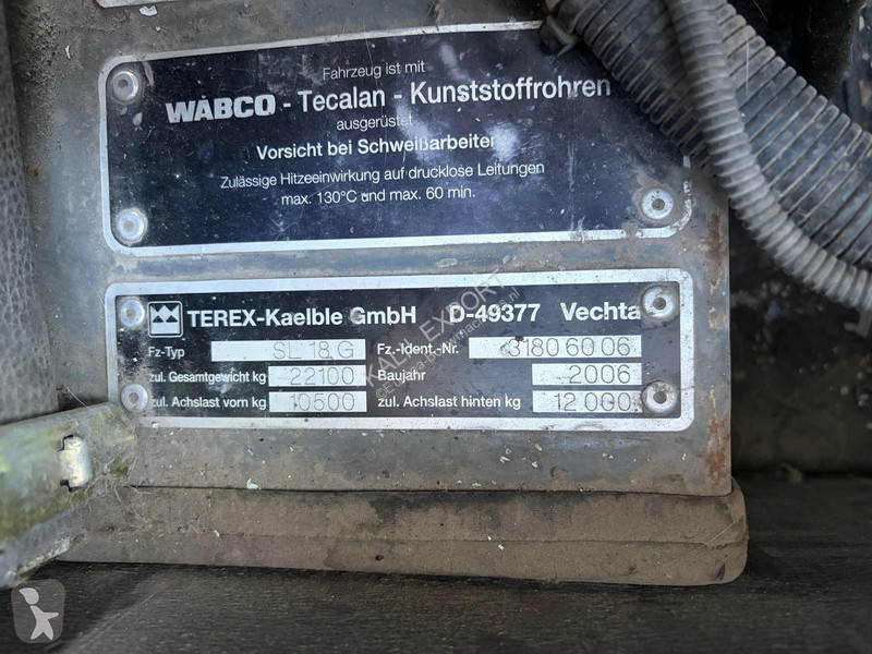 مُحمّلة Terex SL 18G Wheelloader - CE - Airco -...