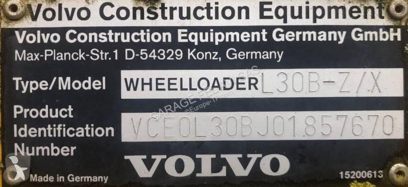 Chargeuse Volvo