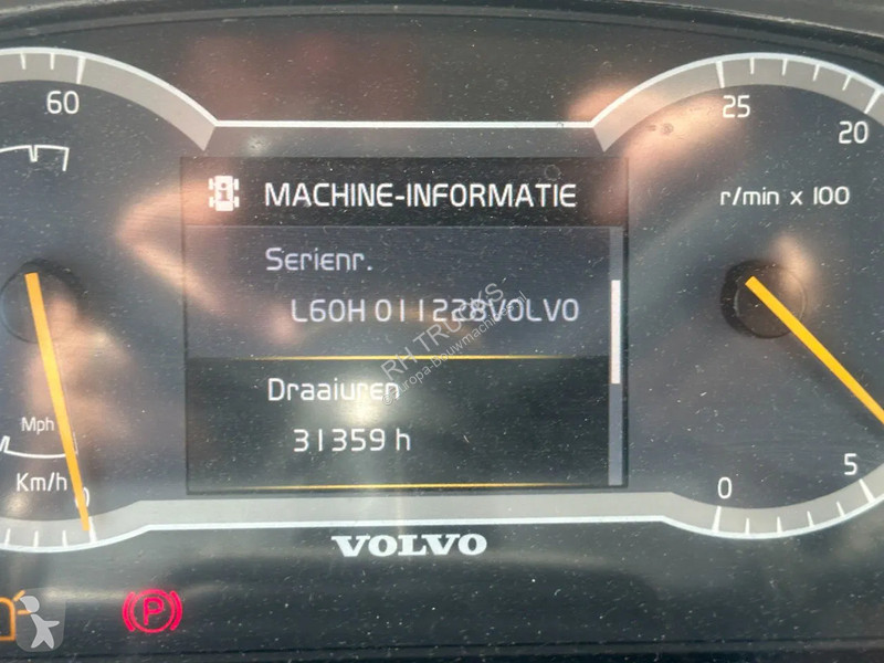Shovel Volvo L60H , CE, 31359 HOURS, AUXILIARY...