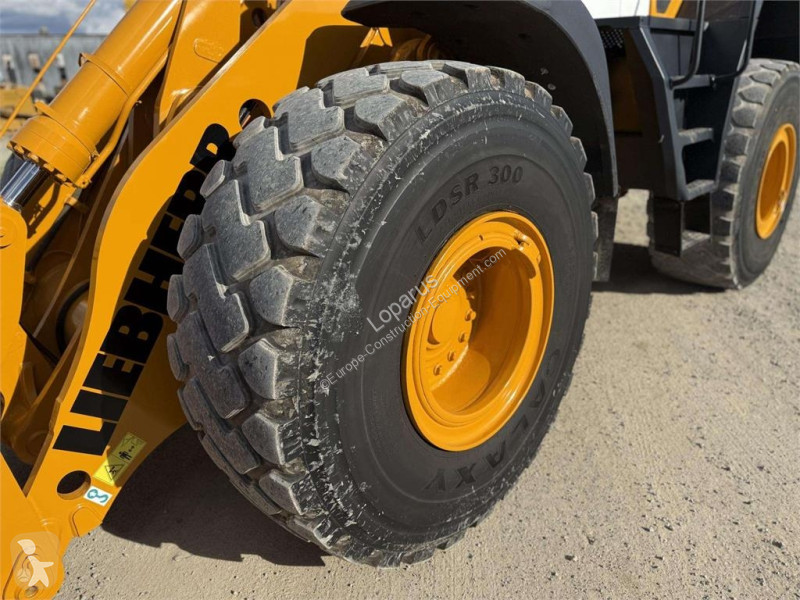 Pá carregadora Liebherr quick coupler