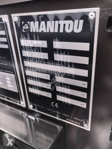 رافعة شوكية تلسكوبية Manitou MLT 737-130 PS +...