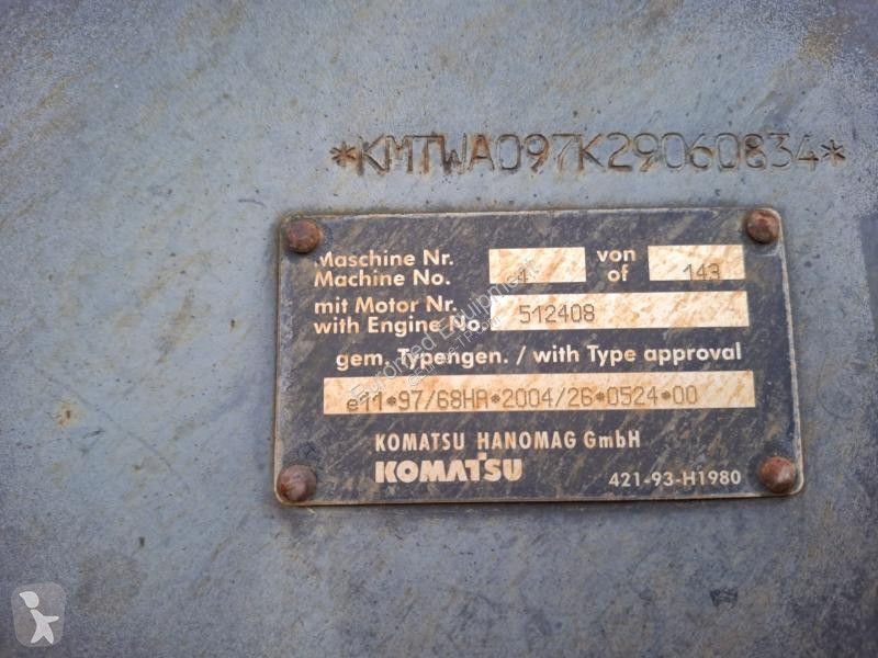 Chargeuse Komatsu  WA600-6