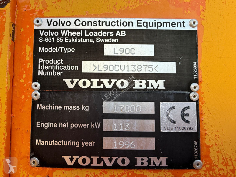 Læssemaskine Volvo 90C
