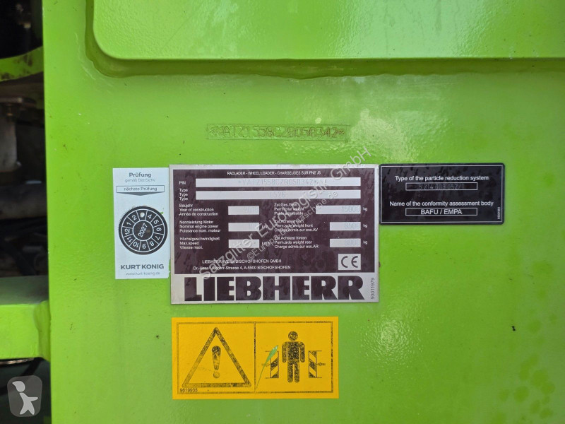 Pala cargadora Liebherr L526 | 9.504h | 2018