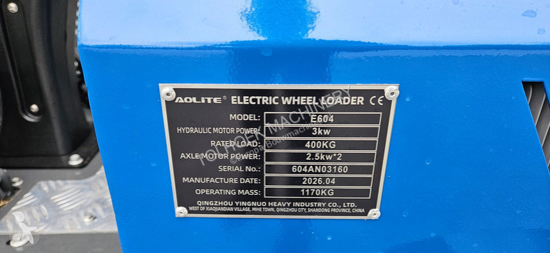 Shovel  E604 electric loader