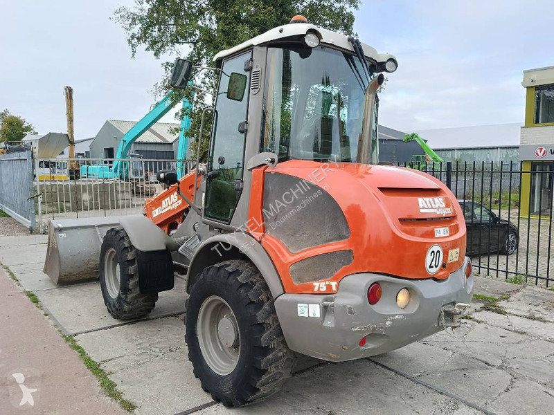 Lastare Atlas 75 E T telescopic mast wiellader...