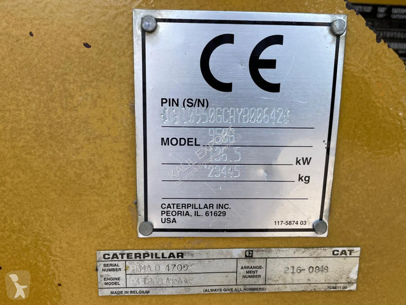 Shovel Caterpillar G Serie II Wheel Loader CE...