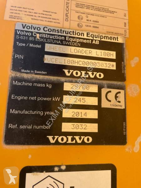 Pala cargadora Volvo