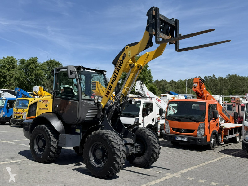 Læssemaskine New Holland C Compact Widły +...
