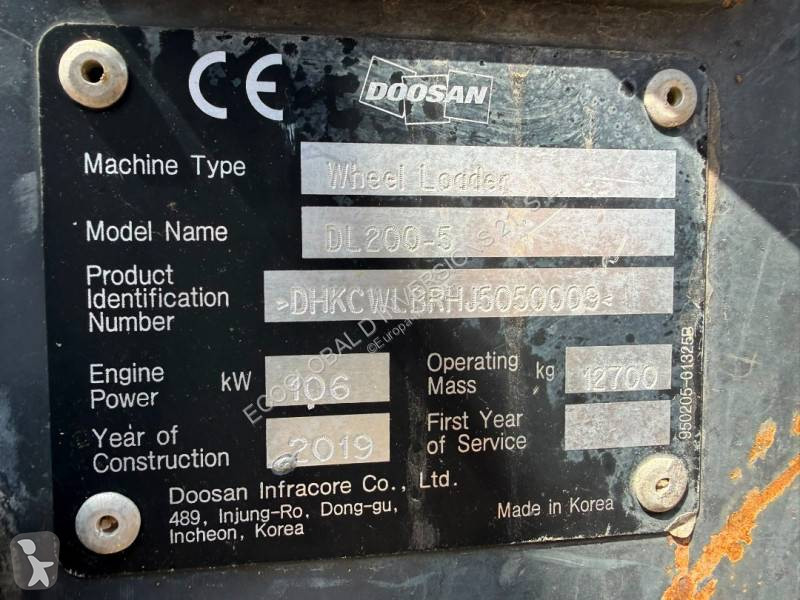 Фронтальный погрузчик Doosan