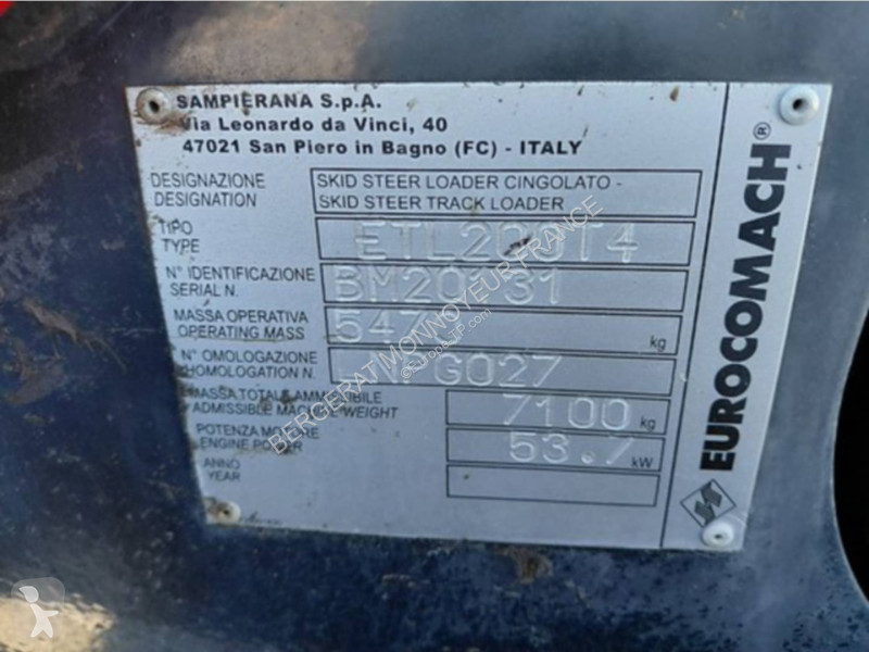 مُحمّلة Eurocomach ETL200 T4