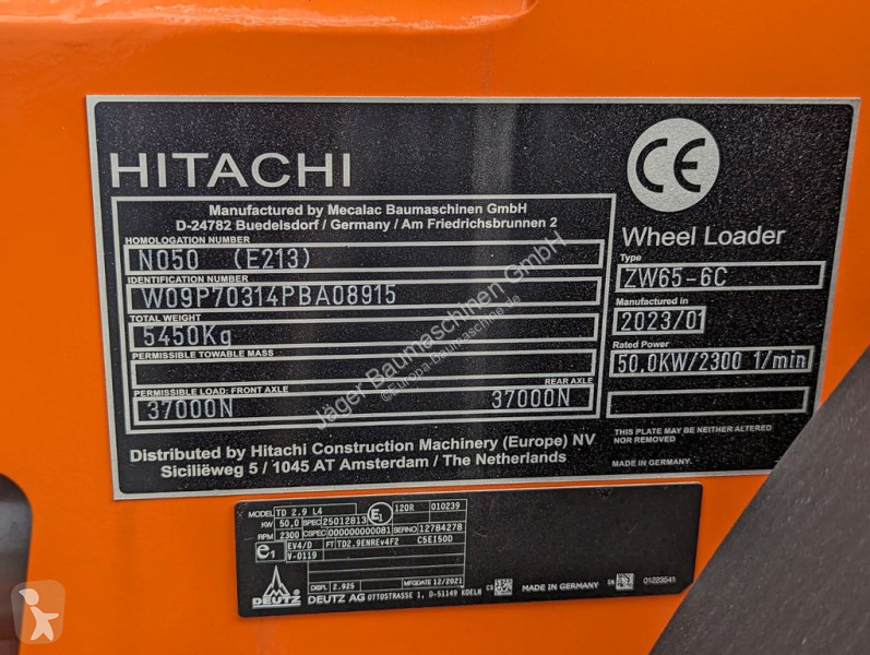 Shovel Hitachi - Netto 45.900.-€ --Miete möglich