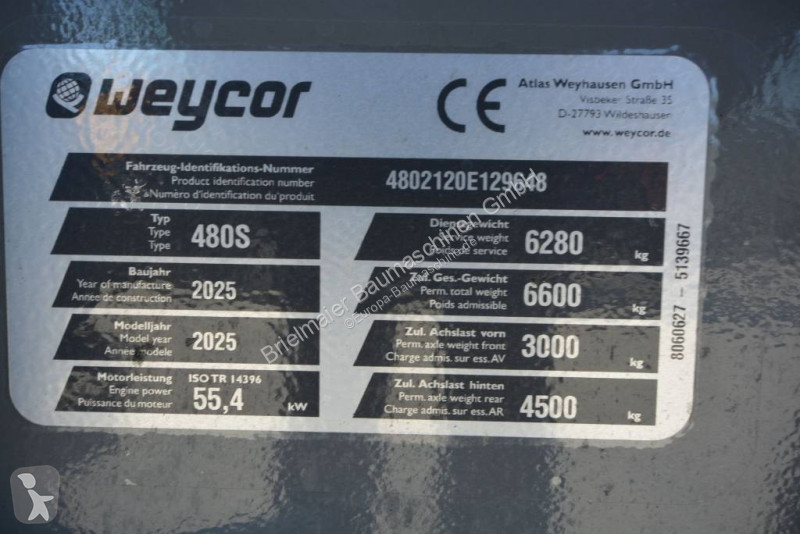 Shovel Weycor (Atlas) AR 480 S Schwenklader -...