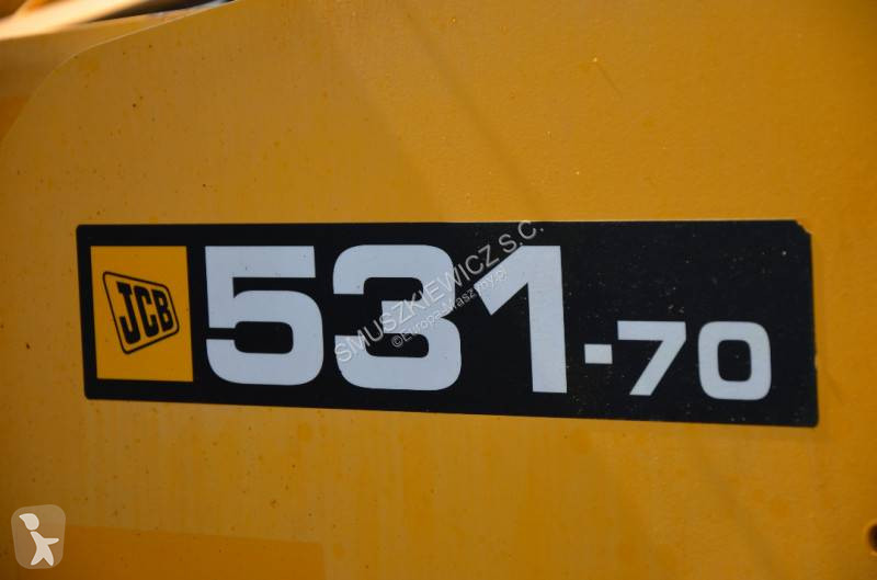 Încărcător telescopic JCB 531-70 / 2013r /...