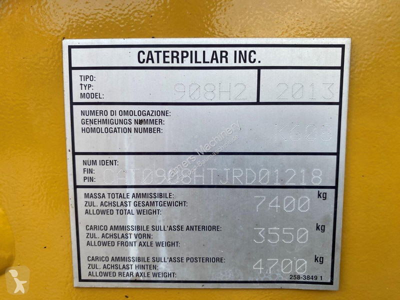 Shovel Caterpillar H2 NVT