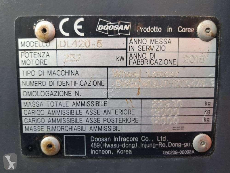 Nakladač Doosan 5