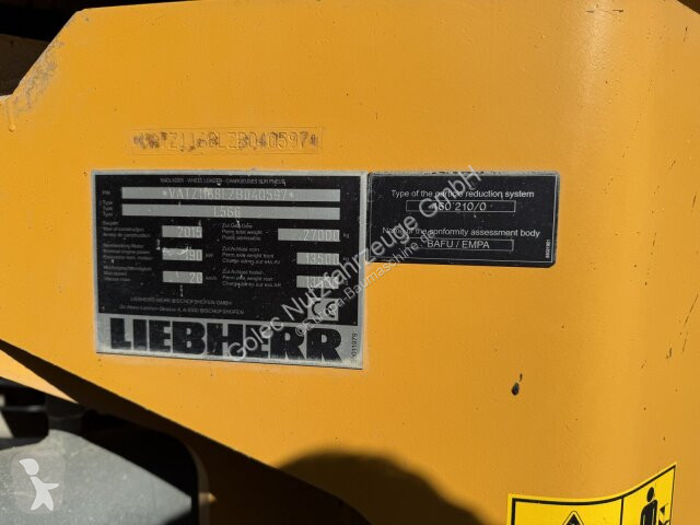 Læssemaskine Liebherr L566 Radlader 27 Ton...