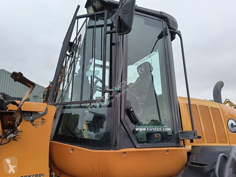 Læssemaskine Case shovel wiellader loader airco