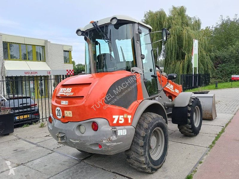 Lastare Atlas 75 E T telescopic mast wiellader...
