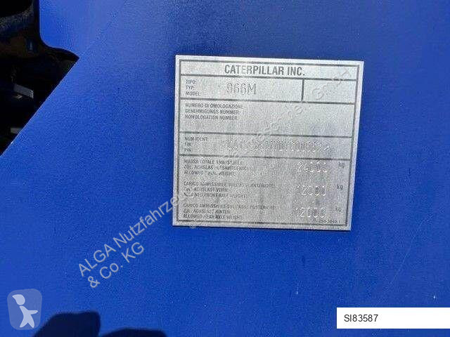 Shovel Caterpillar Waage, Kamera, ZSA, 4m³...