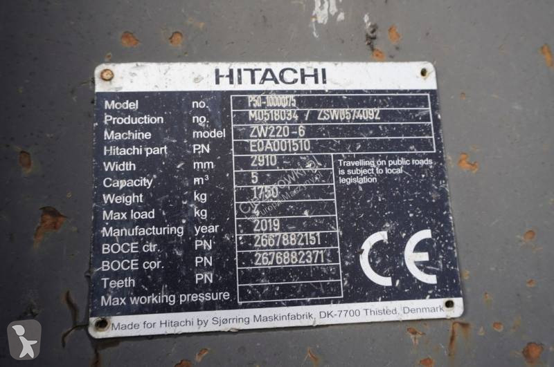 Læssemaskine Hitachi