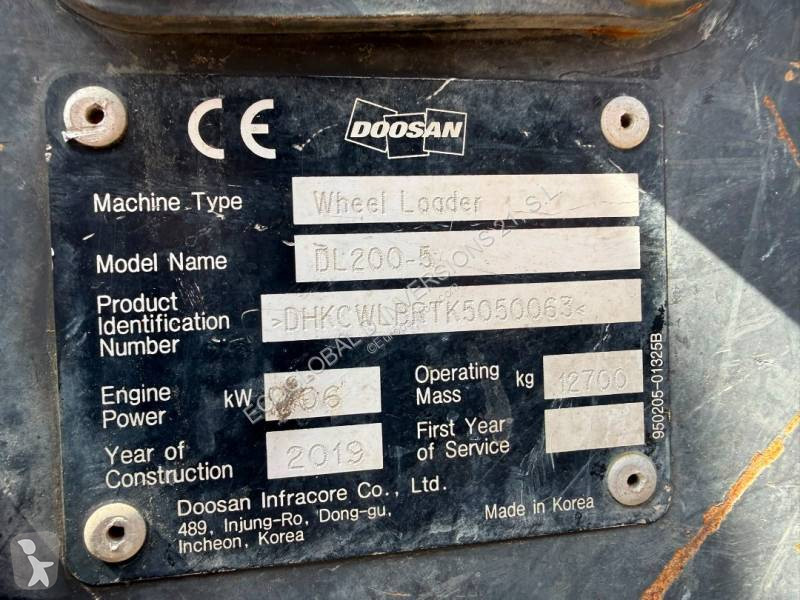 Фронтальный погрузчик Doosan