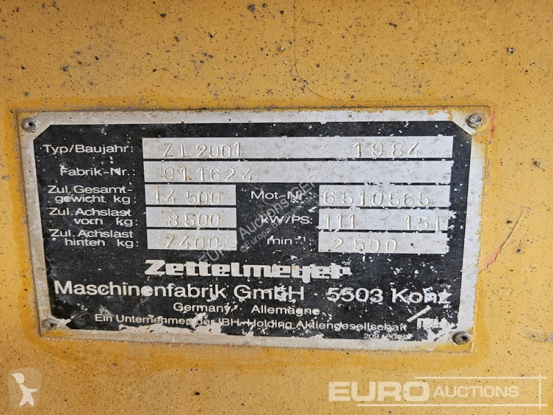 Chargeuse Zettelmeyer ZL2001