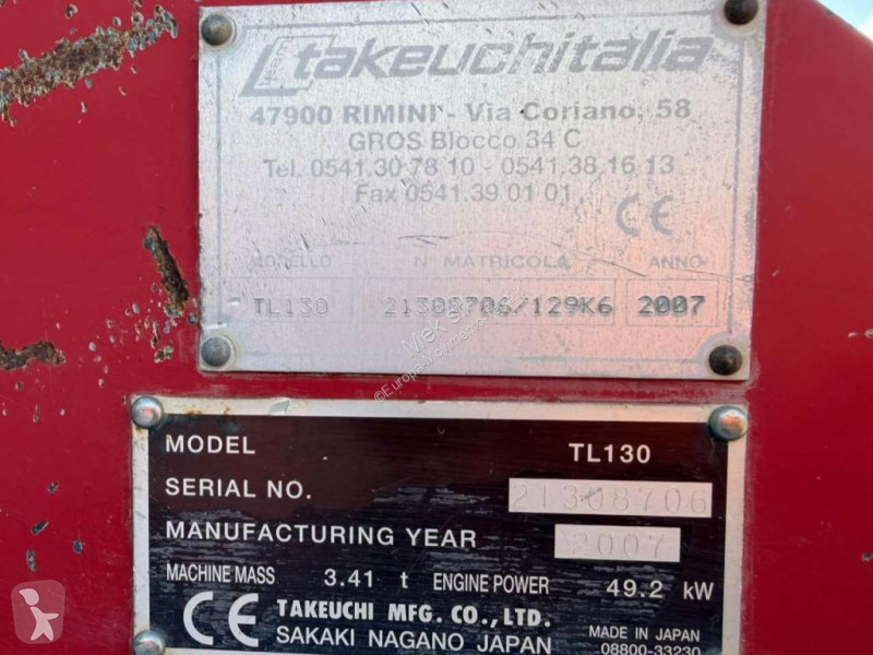 Chargeuse Takeuchi