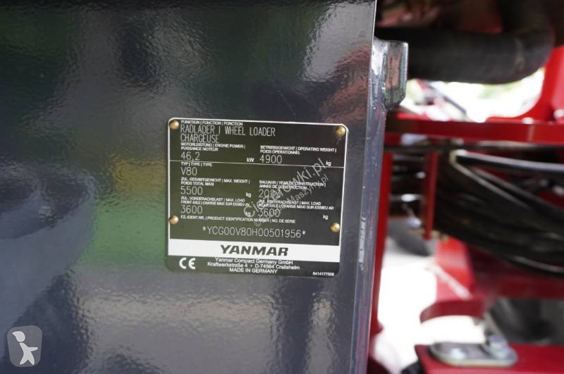 مُحمّلة Yanmar V80/5 Wheel loader / 2024 / 960...