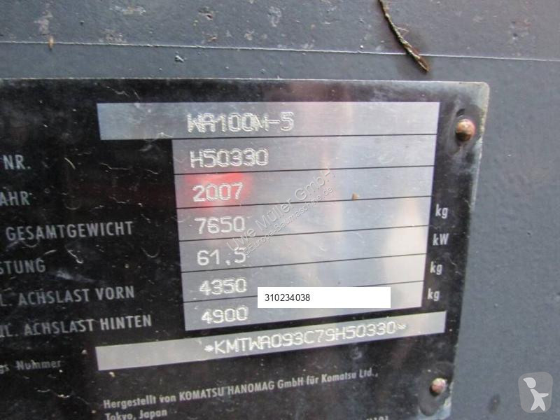 Pala Komatsu WA M-5 Radlader 15.000€ netto