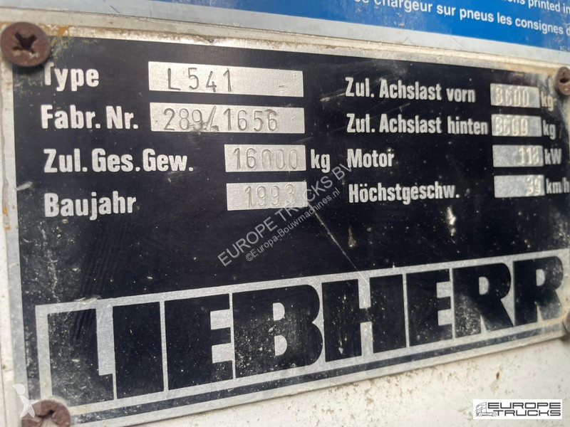 Incarcator Liebherr 6 Cyl - Radlader