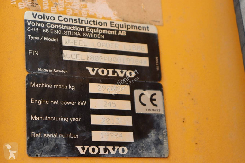 Shovel Volvo Wheel Loader