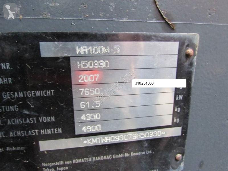 Læssemaskine Komatsu M-5 Radlader 14.000€ netto