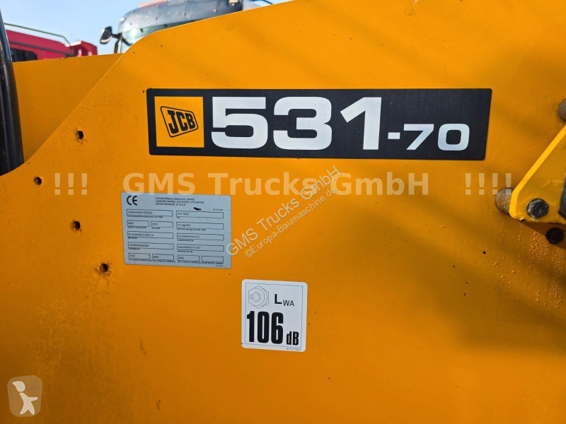 رافعة شوكية تلسكوبية JCB 531-70 Tele Lader...