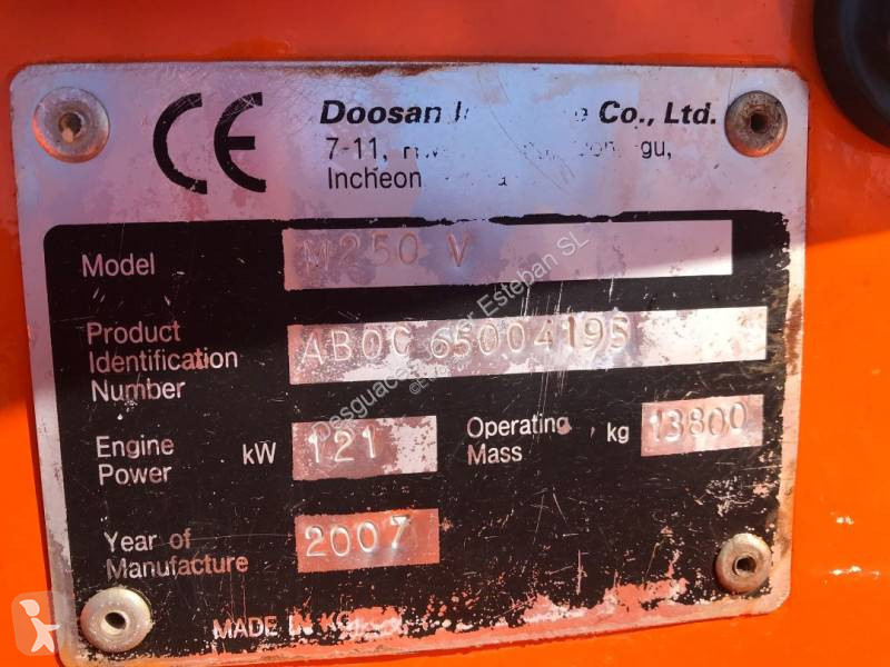 Фронтальный погрузчик Doosan M250V