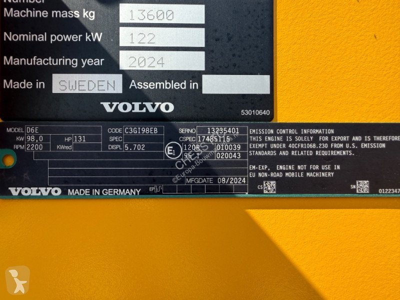 مُحمّلة Volvo 60 H - 60 - 60H -  H