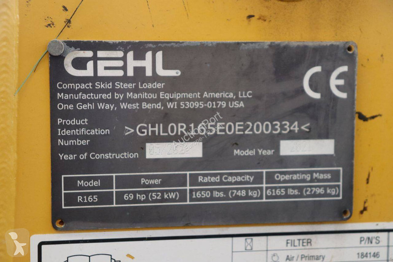 مُحمّلة Gehl R165