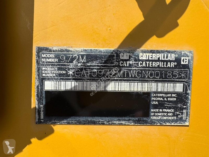 Nakladač Caterpillar 972M CE + EPA + BUCKET...