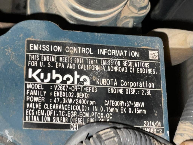 Læssemaskine Kubota R 085